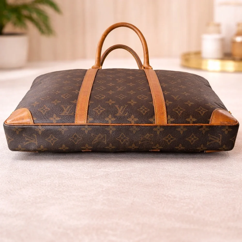FLASH Louis Vuitton Porte Documents Voyage GM Monogram Briefcase